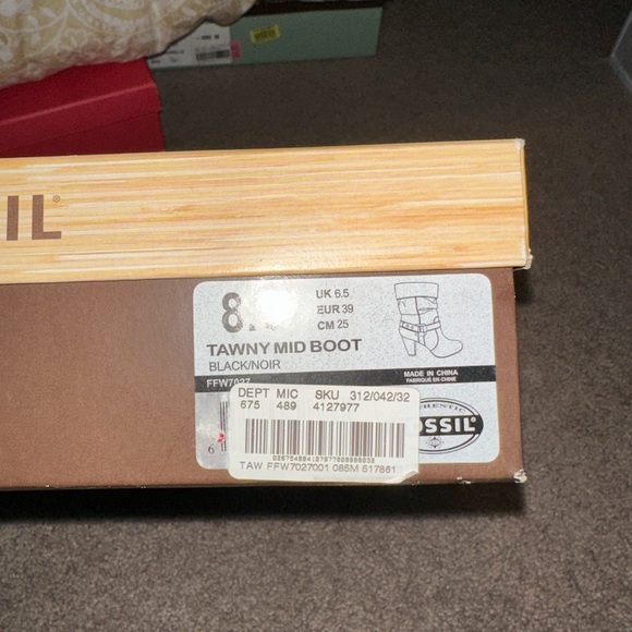 Vintage Fossil Tawny Boot - Picture 5 of 5